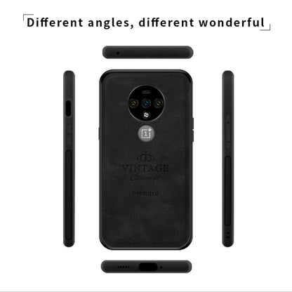 For Oneplus 7T PINWUYO Zun Series PC + TPU + Skin Waterproof And Anti-fall All-inclusive Protective Shell(Black) - OnePlus Cases by PINWUYO | Online Shopping South Africa | PMC Jewellery | Buy Now Pay Later Mobicred
