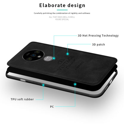 For Oneplus 7T PINWUYO Zun Series PC + TPU + Skin Waterproof And Anti-fall All-inclusive Protective Shell(Black) - OnePlus Cases by PINWUYO | Online Shopping South Africa | PMC Jewellery | Buy Now Pay Later Mobicred