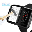 ENKAY Hat-prince Full Coverage PC Case + Tempered Glass Protector for Apple Watch Series 5 / 4 40mm(Black) - Watch Cases by ENKAY | Online Shopping South Africa | PMC TechLife | Buy Now Pay Later Mobicred