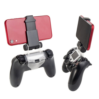 DOBE Adjustable Smart Mobile Phone Clamp Holder For PS4/Slim/Pro Controller - Holder by DOBE | Online Shopping South Africa | PMC Jewellery | Buy Now Pay Later Mobicred