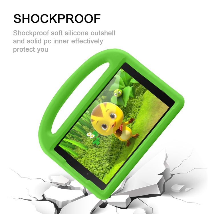 For Galaxy Tab A 8.0 (2019)T290 / T295 Sparrow Style Flat Anti Falling Protective Shell with Bracket(Green) - Tab A 8.0 & S Pen (2019) P200/P205 by PMC TechLife | Online Shopping South Africa | PMC TechLife | Buy Now Pay Later Mobicred