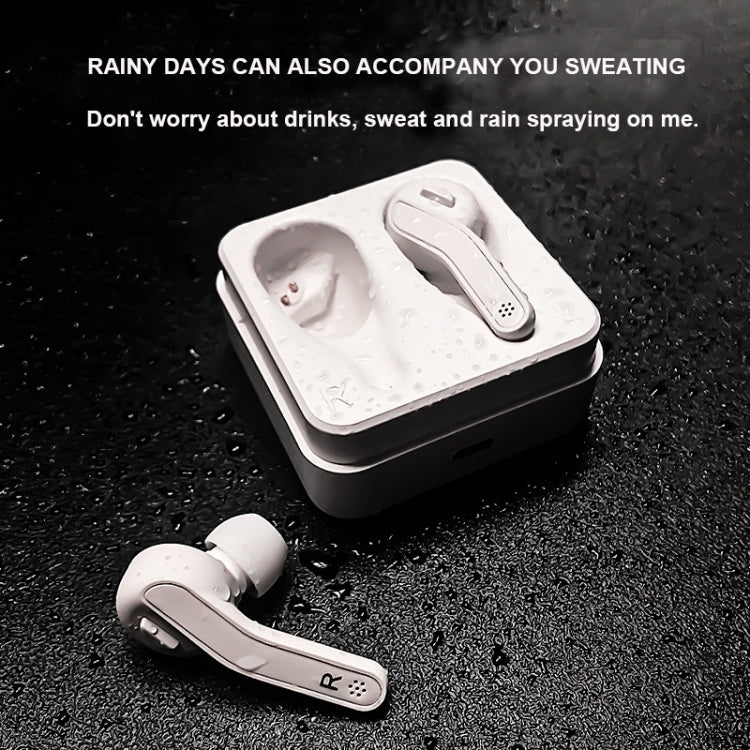 T88 Mini Touch Control Hifi Wireless Bluetooth Earphones TWS Wireless Earbuds with Charger Box(Black)