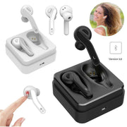T88 Mini Touch Control Hifi Wireless Bluetooth Earphones TWS Wireless Earbuds with Charger Box(Black)