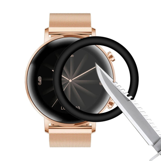 For HUAWEI Watch GT 2 42mm (2019) ENKAY Hat-prince 3D Full Screen Soft PC Edge + PMMA HD Screen Protector Film - Screen Protector by ENKAY | Online Shopping South Africa | PMC Jewellery | Buy Now Pay Later Mobicred