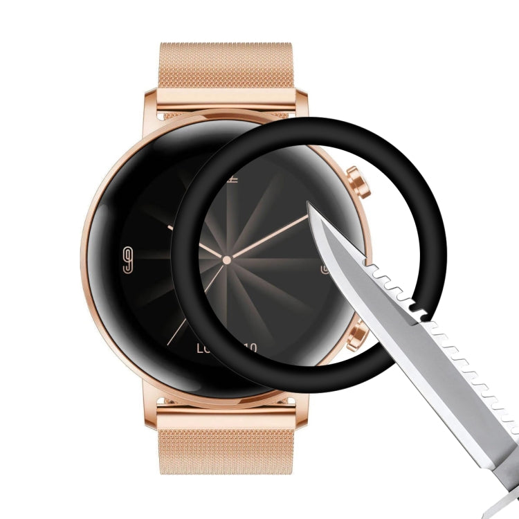 For HUAWEI Watch GT 2 42mm (2019) ENKAY Hat-prince 3D Full Screen Soft PC Edge + PMMA HD Screen Protector Film - Screen Protector by ENKAY | Online Shopping South Africa | PMC TechLife | Buy Now Pay Later Mobicred