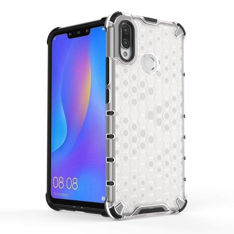 For Huawei Nova 3i  Shockproof Honeycomb PC + TPU Case(Blue) - Huawei Cases by PMC TechLife | Online Shopping South Africa | PMC TechLife | Buy Now Pay Later Mobicred