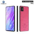 For Galaxy S20 Plus PINWUYO Pin Rui Series Classical Leather, PC + TPU + PU Leather Waterproof And Anti-fall All-inclusive Protective Shell(Red) - Galaxy Phone Cases by PINWUYO | Online Shopping South Africa | PMC TechLife | Buy Now Pay Later Mobicred
