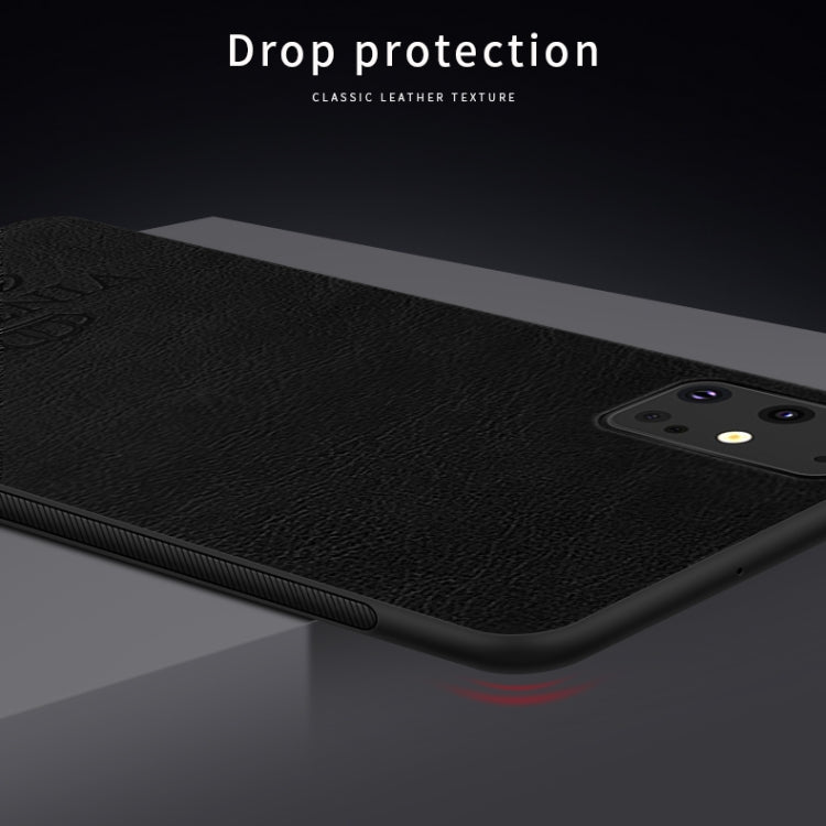 For Galaxy S20 Plus PINWUYO Pin Rui Series Classical Leather, PC + TPU + PU Leather Water-resistant And Anti-fall All-inclusive Protective Shell(Red)
