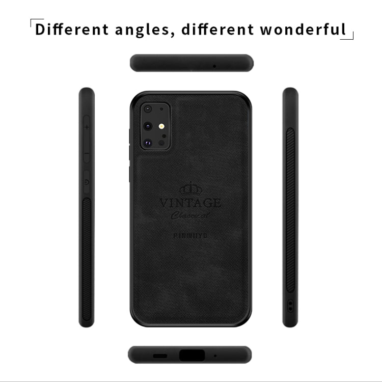For Galaxy S20+ PINWUYO Zun Series PC + TPU + Skin Waterproof Anti-fall All-inclusive Protective Case(Gray) - Galaxy Phone Cases by PINWUYO | Online Shopping South Africa | PMC TechLife | Buy Now Pay Later Mobicred