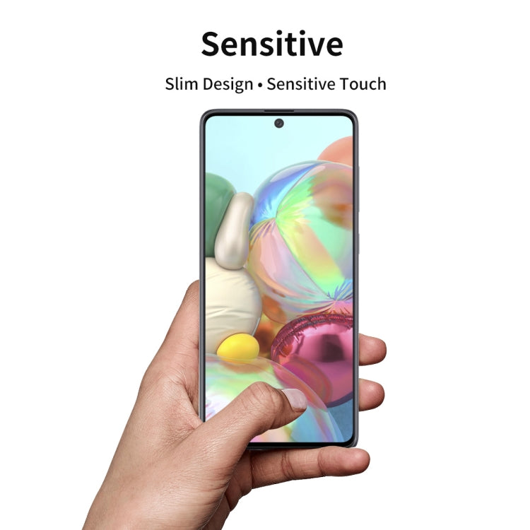 For  Galaxy A71 ENKAY Hat-Prince 2 PCS Full Glue 0.26mm 9H 2.5D Tempered Glass Full Coverage Film - Galaxy Tempered Glass by ENKAY | Online Shopping South Africa | PMC TechLife | Buy Now Pay Later Mobicred