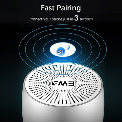 EWA A103 Portable Bluetooth Speaker Wireless Heavy Bass Bomm Box Subwoofer Phone Call Surround Sound Bluetooth Shower Speaker(Rose Gold) - free shipping - PMC Jewellery - Order now!