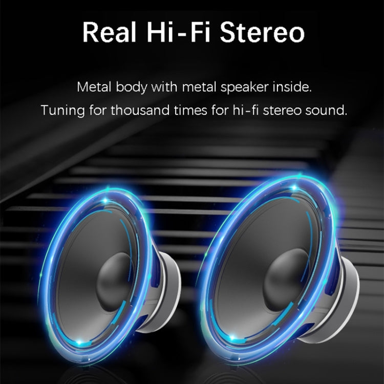 EWA A103 Portable Bluetooth Speaker Wireless Heavy Bass Bomm Box Subwoofer Phone Call Surround Sound Bluetooth Shower Speaker(Rose Gold) - free shipping - PMC Jewellery - Order now!