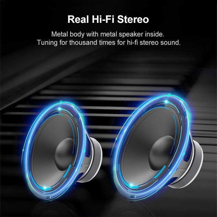 EWA A109M  Portable Bluetooth Speaker Wireless Heavy Bass Bomm Box Subwoofer Phone Call Surround Sound Bluetooth Shower Speaker(Rose Gold) - free shipping - PMC TechLife - Order now!