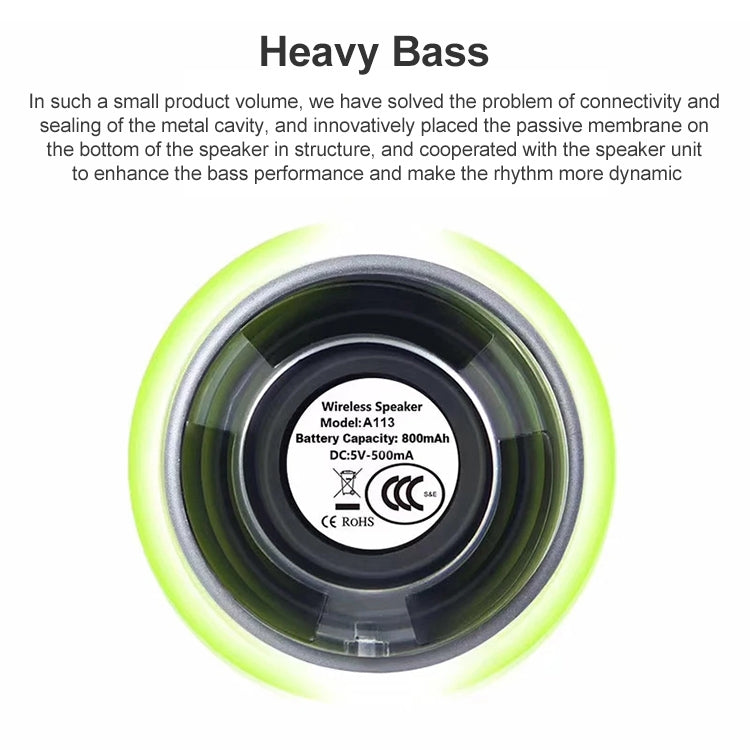 EWA A113 Portable Super Mini Bluetooth Speaker Wireless Bass Subwoofer Boom Box Speakers(Blue) - Mini Speaker by EWA | Online Shopping South Africa | PMC TechLife | Buy Now Pay Later Mobicred