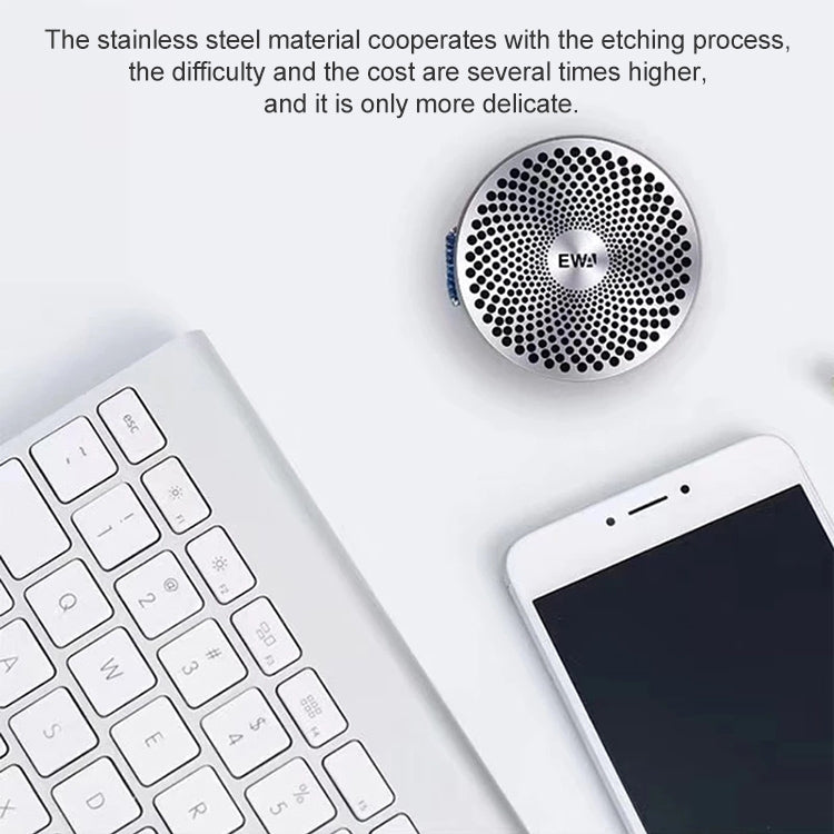 EWA A113 Portable Super Mini Bluetooth Speaker Wireless Bass Subwoofer Boom Box Speakers(Blue) - Mini Speaker by EWA | Online Shopping South Africa | PMC TechLife | Buy Now Pay Later Mobicred