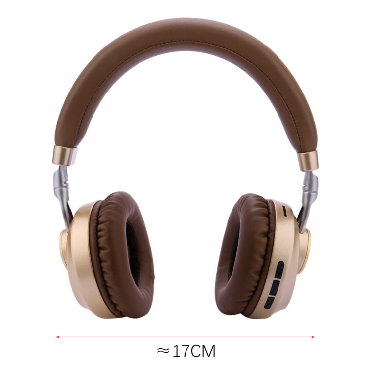 VJ083 Folding Wireless Headset Bluetooth Competitive Game Music Sports Plug Cartoon Wireless Headset(Gray)