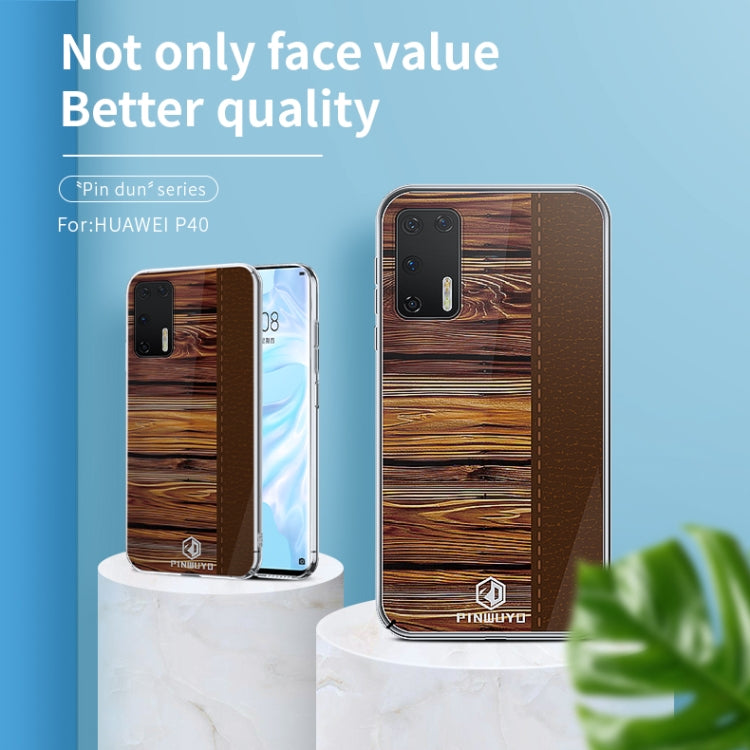 For Huawei P40 PINWUYO Pindun Series Slim 3D Flashing All-inclusive PC Case(Blue) - free shipping - PMC TechLife - Order now!