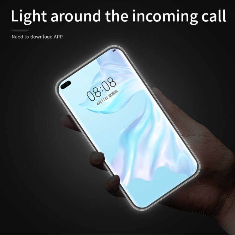 For Huawei P40 Pro PINWUYO Pindun Series Slim 3D Flashing All-inclusive PC Case(Black) - Huawei Cases by PINWUYO | Online Shopping South Africa | PMC TechLife | Buy Now Pay Later Mobicred