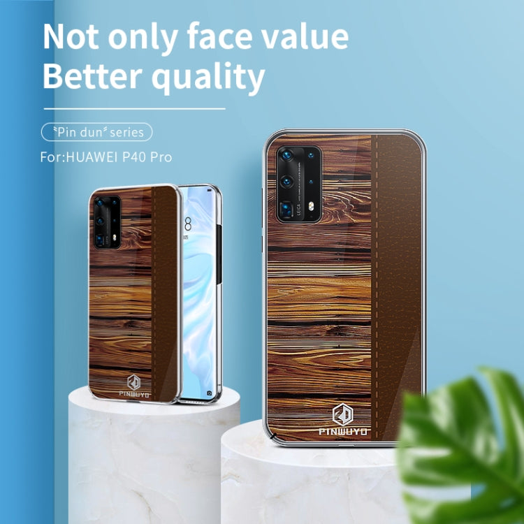 For Huawei P40 Pro PINWUYO Pindun Series Slim 3D Flashing All-inclusive PC Case(Blue) - Huawei Cases by PINWUYO | Online Shopping South Africa | PMC TechLife | Buy Now Pay Later Mobicred