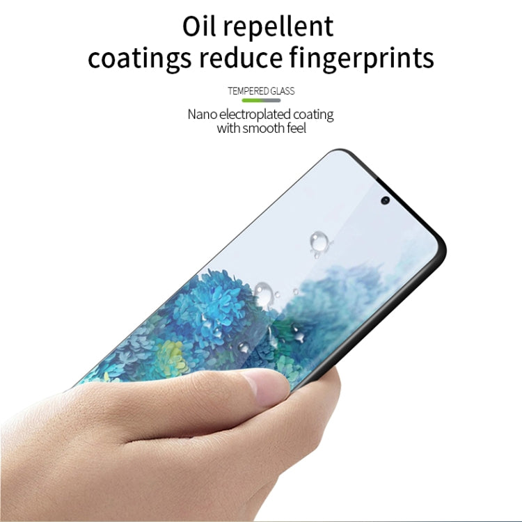 For Galaxy S20 PINWUYO 9H 3D Hot Bending Tempered Glass Film(Black) - Galaxy Tempered Glass by PINWUYO | Online Shopping South Africa | PMC TechLife | Buy Now Pay Later Mobicred