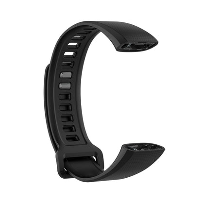 For Huawei Band 2 Pro / Band 2 / ERS-B19 / ERS-B29 Sports Bracelet Silicone Watch Band(Black) - Watch Bands by PMC Jewellery | Online Shopping South Africa | PMC Jewellery | Buy Now Pay Later Mobicred