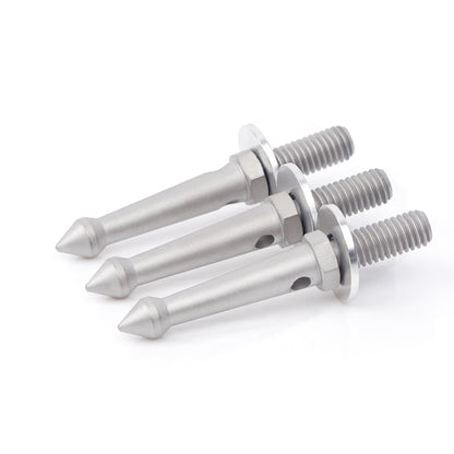 3PCS Professional Tripod Stainless Steel Foot Spikes - Other Accessories by FITTEST | Online Shopping South Africa | PMC Jewellery | Buy Now Pay Later Mobicred