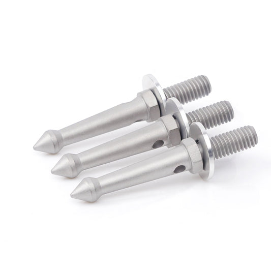 3PCS Professional Tripod Stainless Steel Foot Spikes - Other Accessories by FITTEST | Online Shopping South Africa | PMC Jewellery | Buy Now Pay Later Mobicred