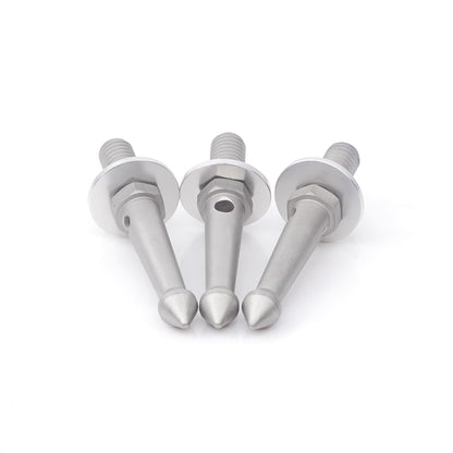 3PCS Professional Tripod Stainless Steel Foot Spikes - Other Accessories by FITTEST | Online Shopping South Africa | PMC Jewellery | Buy Now Pay Later Mobicred
