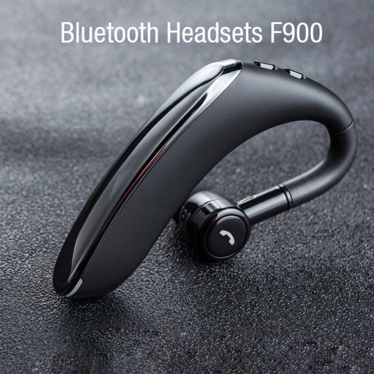 F900 Mini Earhook 180�� Freely Rotating Wireless Bluetooth 5.0 Earphone Car Handsfree Call Headphone(Red)