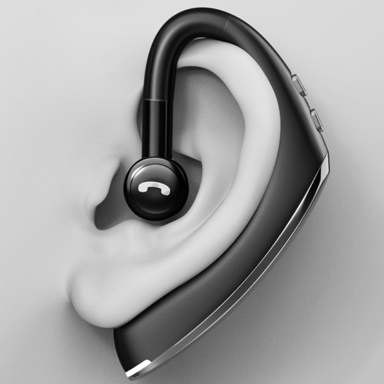 F900 Mini Earhook 180�� Freely Rotating Wireless Bluetooth 5.0 Earphone Car Handsfree Call Headphone(Red)