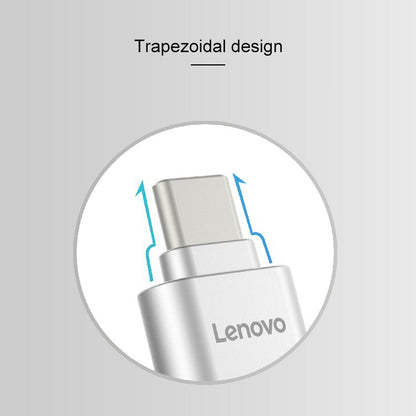 Lenovo D201 USB-C / Type-C To TF Card Reader - Card Reader by Lenovo | Online Shopping South Africa | PMC Jewellery | Buy Now Pay Later Mobicred