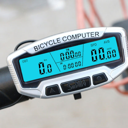 SUNDING SD-558A Bicycle Computer Wired Stopwatch Bicycle Speedometer Digital Odometer Rainproof LCD Backlight Stopwatch - free shipping - PMC Jewellery - Order now!