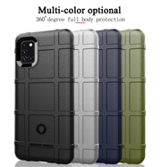 For Galaxy A71 5G Full Coverage Shockproof TPU Case(Black)