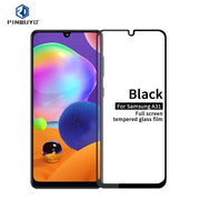 For Galaxy A31 PINWUYO 9H 2.5D Full Screen Tempered Glass Film(Black)