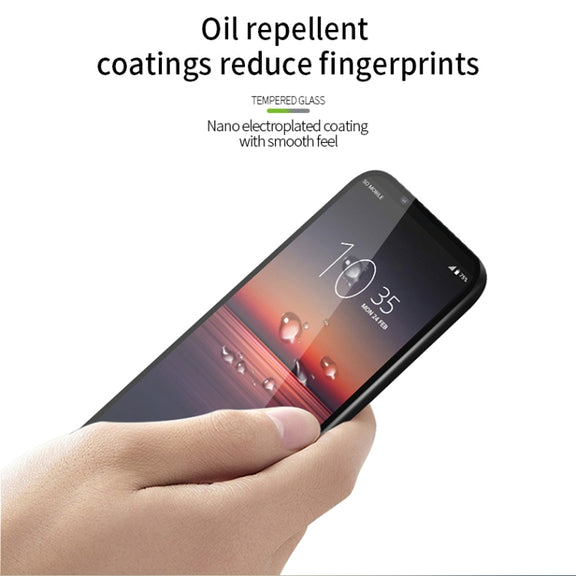For Sony Xperia 1 II PINWUYO 9H 2.5D Full Screen Tempered Glass Film(Black)