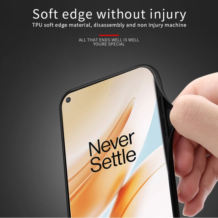 For Oneplus 8 Pro PINWUYO Rong Series  Shockproof PC + TPU+ Chemical Fiber Cloth Protective Cover(Yellow) - OnePlus Cases by PINWUYO | Online Shopping South Africa | PMC TechLife | Buy Now Pay Later Mobicred