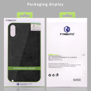For Galaxy A01 PINWUYO Zun Series PC + TPU + Skin Water-resistant And Anti-fall All-inclusive Protective Shell(Black)