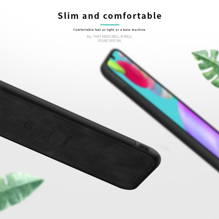 For Galaxy A41 PINWUYO Zun Series PC + TPU + Skin Waterproof And Anti-fall All-inclusive Protective Shell(Black) - Galaxy Phone Cases by PINWUYO | Online Shopping South Africa | PMC TechLife | Buy Now Pay Later Mobicred