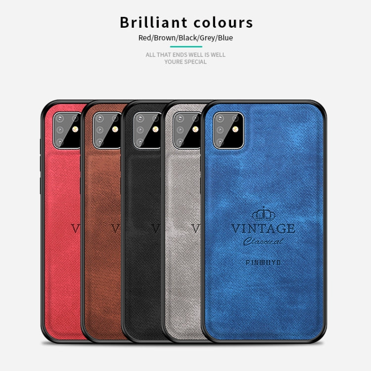 For Galaxy A81 / Note10 Lite PINWUYO Zun Series PC + TPU + Skin Waterproof And Anti-fall All-inclusive Protective Shell(Brown) - Galaxy Phone Cases by PINWUYO | Online Shopping South Africa | PMC TechLife | Buy Now Pay Later Mobicred
