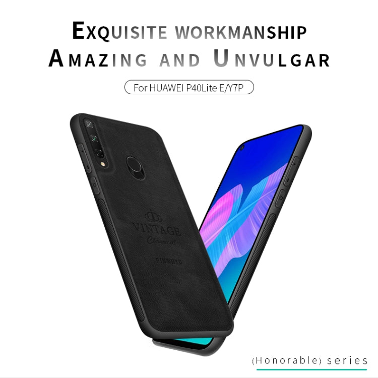 For Huawei Y7P/P40Lite E/Honor9C PINWUYO Zun Series PC + TPU + Skin Waterproof And Anti-fall All-inclusive Protective Shell(Brown) - Huawei Cases by PINWUYO | Online Shopping South Africa | PMC TechLife | Buy Now Pay Later Mobicred