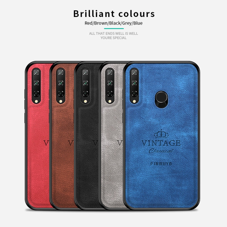 For Huawei Y7P/P40Lite E/Honor9C PINWUYO Zun Series PC + TPU + Skin Waterproof And Anti-fall All-inclusive Protective Shell(Brown) - Huawei Cases by PINWUYO | Online Shopping South Africa | PMC TechLife | Buy Now Pay Later Mobicred