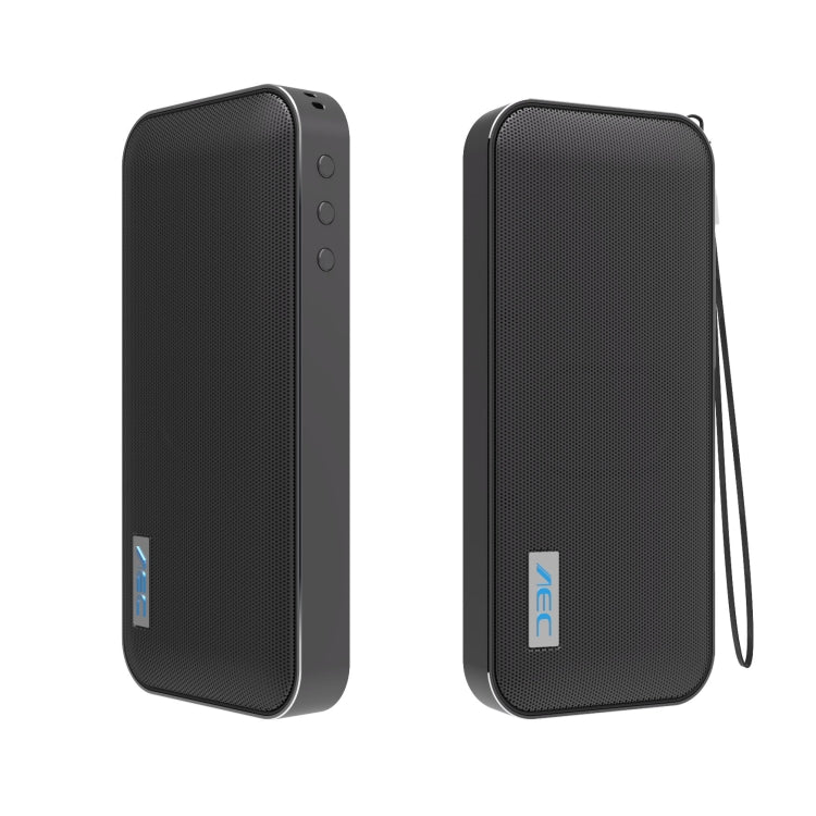 AEC BT-205 Portable Wireless Bluetooth Speaker Stereo Music Loudspeaker Built-in Microphone, Support TF Card(Black) - free shipping - PMC Jewellery - Order now!