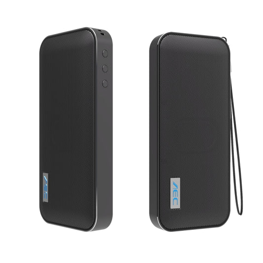 AEC BT-205 Portable Wireless Bluetooth Speaker Stereo Music Loudspeaker Built-in Microphone, Support TF Card(Black) - free shipping - PMC Jewellery - Order now!