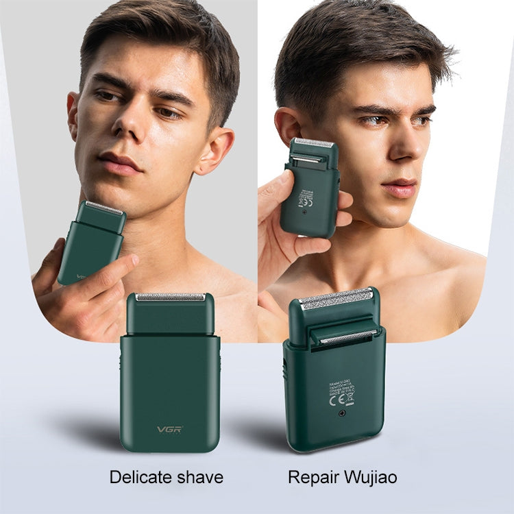 VGR V-390 5W USB Portable Reciprocating Electric Shaver (Black) - free shipping - PMC TechLife - Order now!