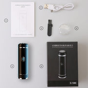 S1080 Mini Metal Turbo Electric Shaver Razor (Pink)