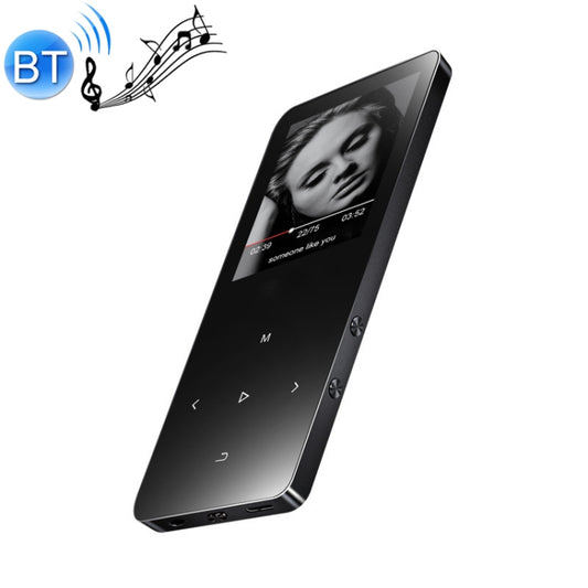 X2 16GB 1.8 inch Touch Screen Metal Bluetooth MP3 MP4 Hifi Sound Music Player (Black) - free shipping - PMC Jewellery - Order now!