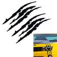 2 PCS Reflective Car Sticker Monster Scratch Stripe Claw Marks Car Auto Headlight Decoration Vinyl Decal Car Stickers, Size:40X12cm - free shipping - PMC TechLife - Order now!