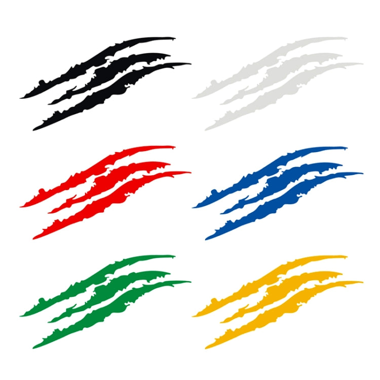 2 PCS Reflective Car Sticker Monster Scratch Stripe Claw Marks Car Auto Headlight Decoration Vinyl Decal Car Stickers, Size:40X12cm - free shipping - PMC TechLife - Order now!