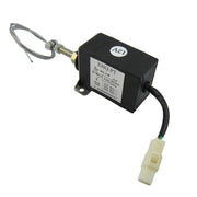 Normally Close DC 12V/24V Diesel Engine Flame Out Device Engine Stop Solenoid Valve XHQ-PT Power Off Pull Type Flameout Magnetic 12V
