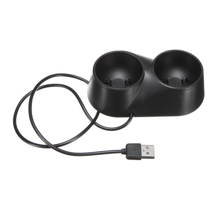 VR Controller Charger Dual USB Dock Game Charging Station Stand for PS4 PSVR Move Tool - free shipping - PMC Jewellery - Order now!